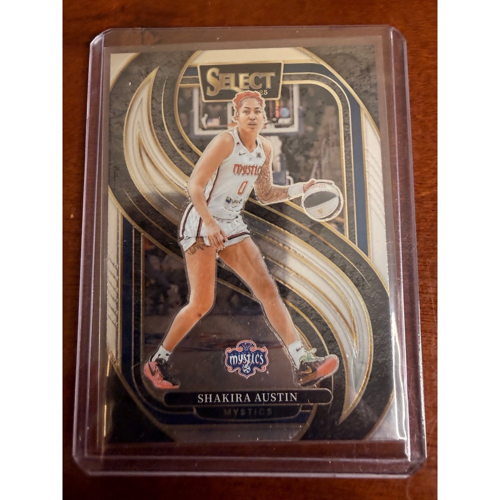 2025 Panini Select WNBA Shakira Austin Washington Mystics Premier Level No. 197 - Picture 1 of 2